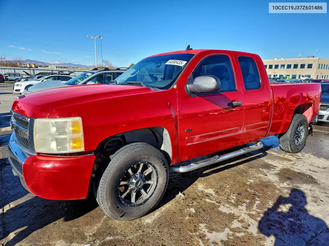 1GCEC19J37Z601486 2007 Chevrolet Silverado C1500