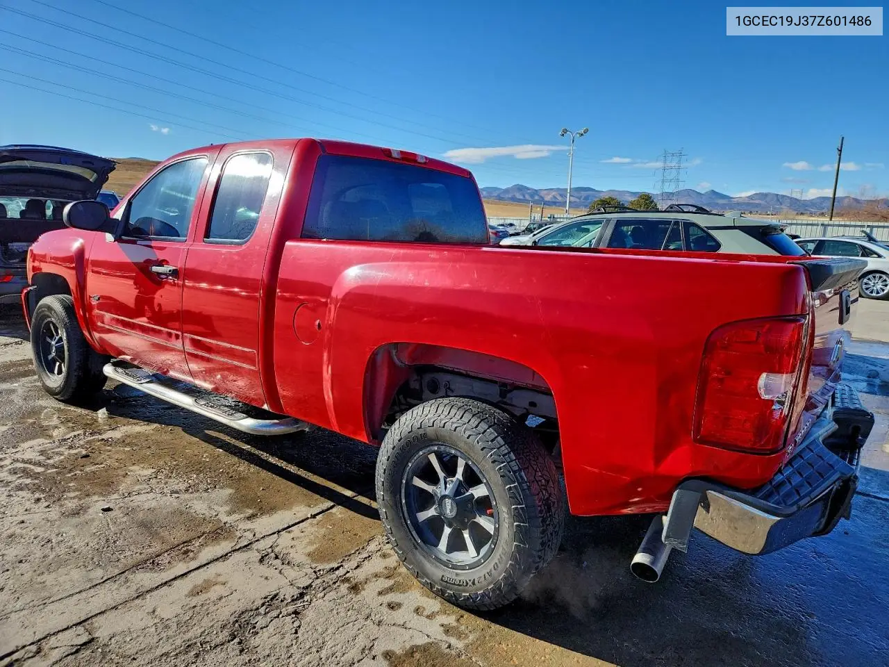 1GCEC19J37Z601486 2007 Chevrolet Silverado C1500
