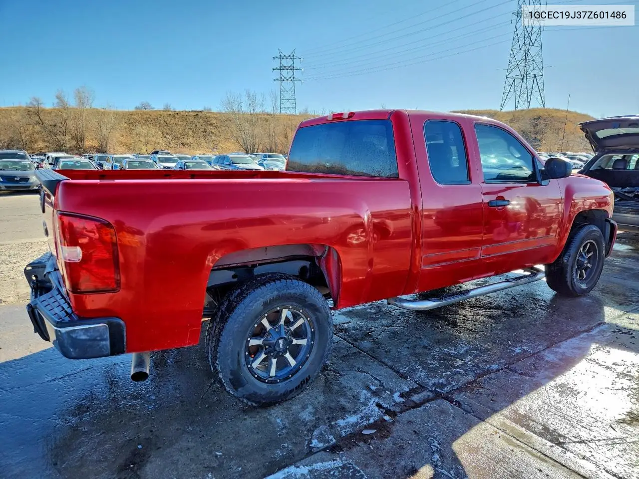 1GCEC19J37Z601486 2007 Chevrolet Silverado C1500