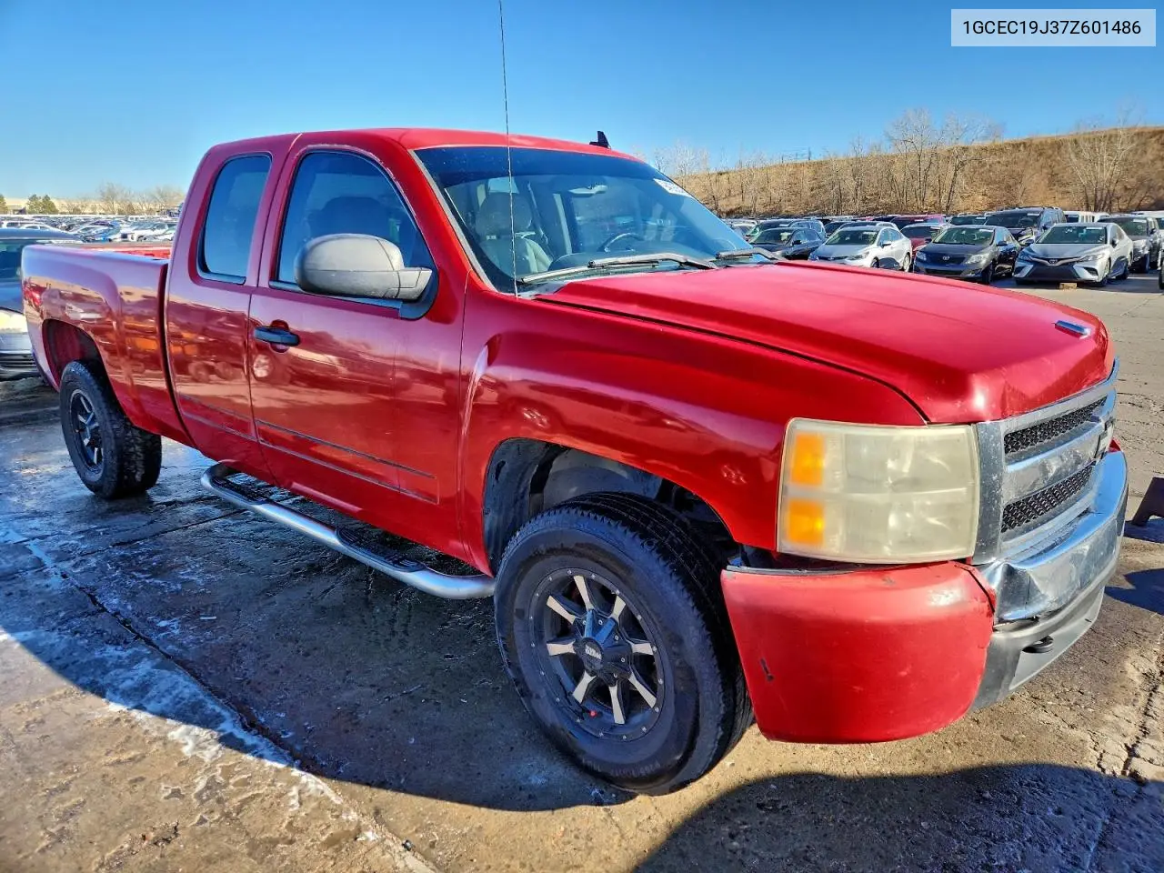 1GCEC19J37Z601486 2007 Chevrolet Silverado C1500