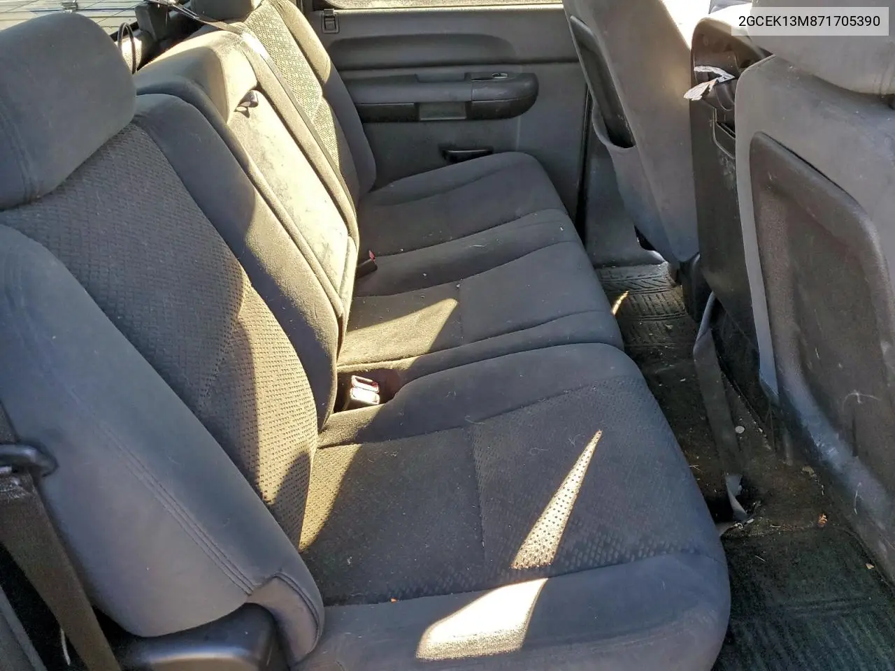 2GCEK13M871705390 2007 Chevrolet Silverado K1500 Crew Cab