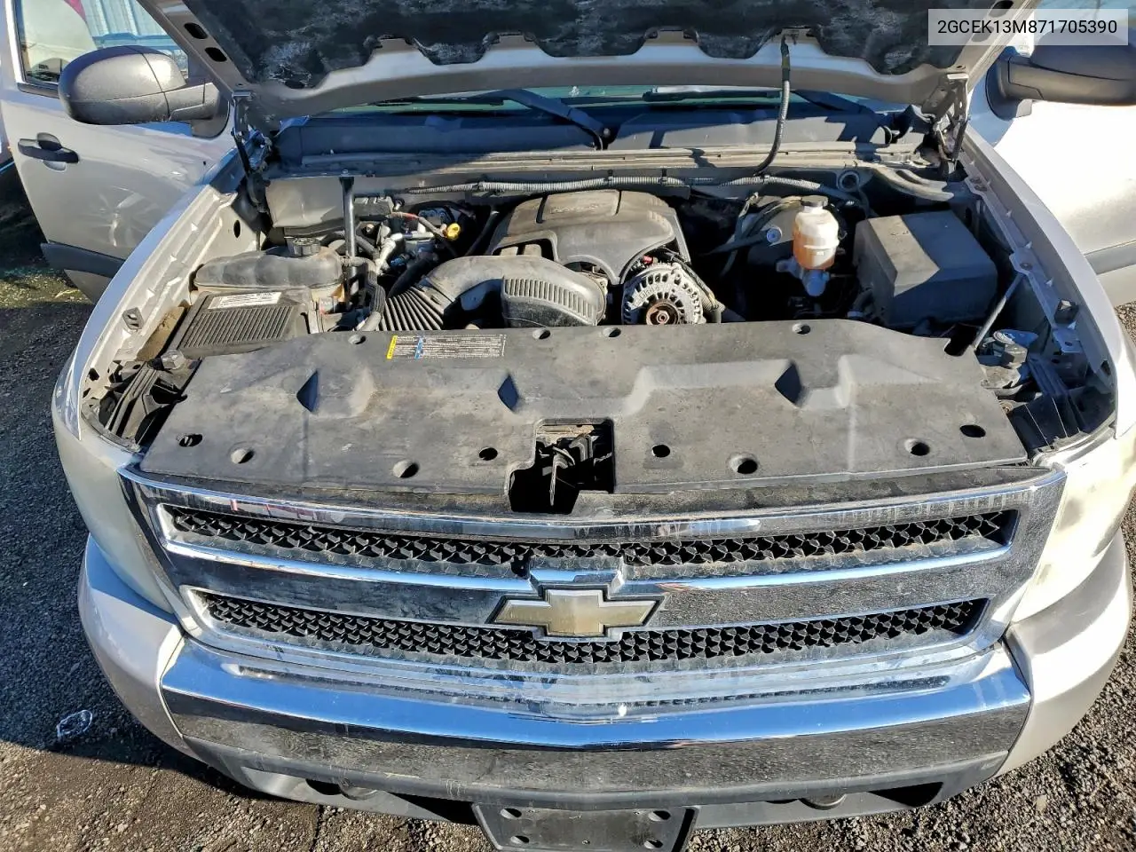 2GCEK13M871705390 2007 Chevrolet Silverado K1500 Crew Cab