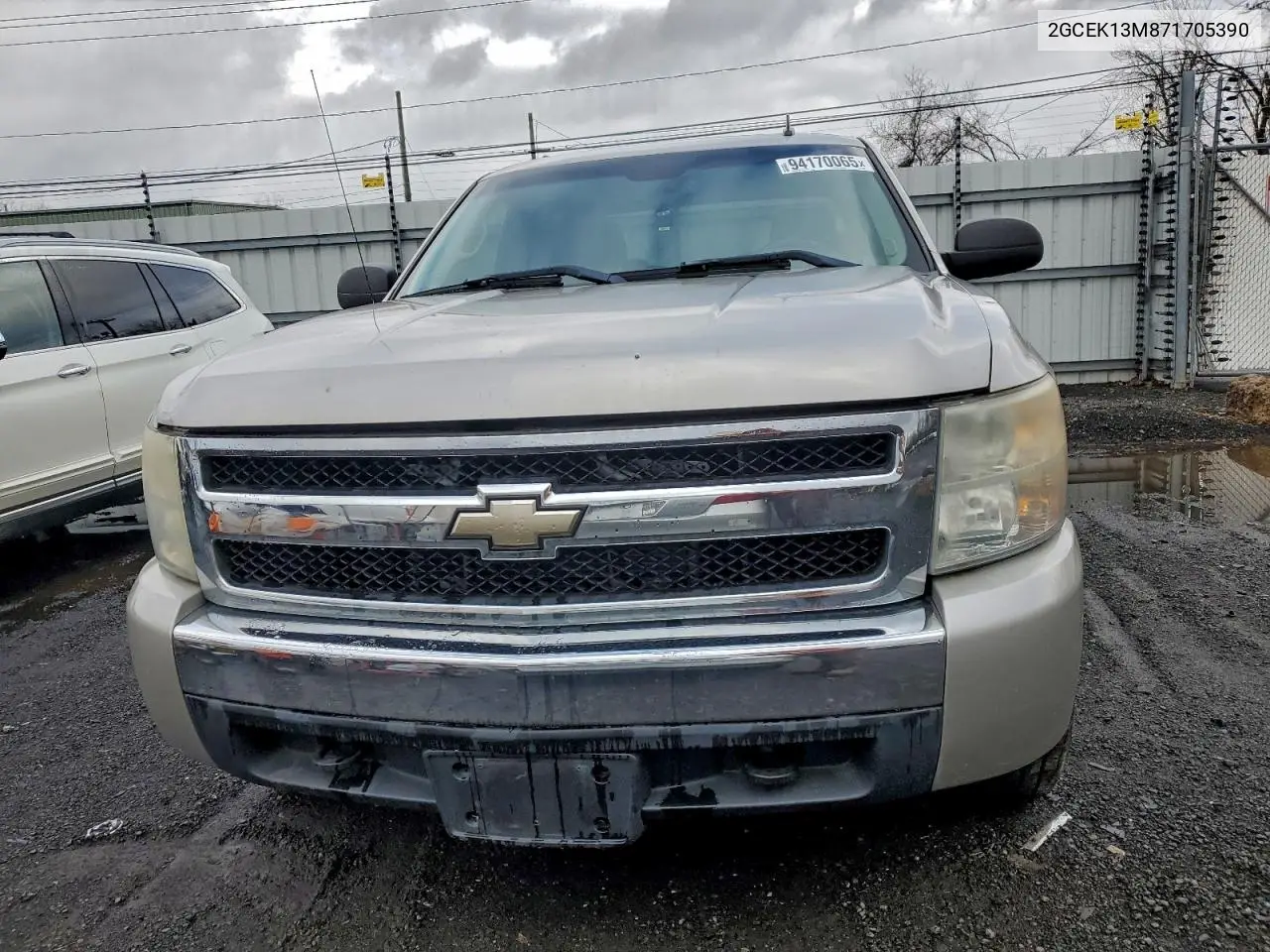 2GCEK13M871705390 2007 Chevrolet Silverado K1500 Crew Cab
