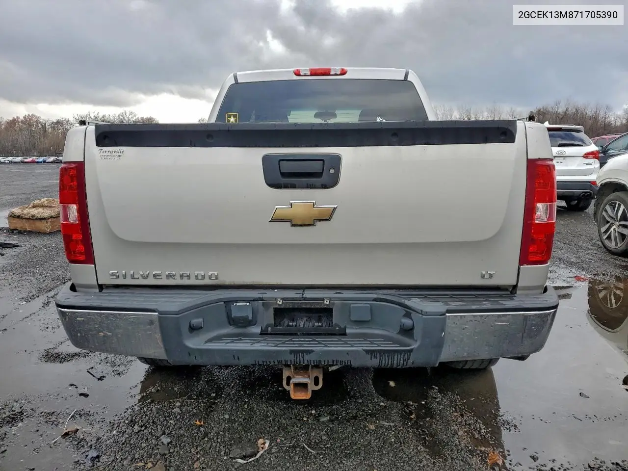 2GCEK13M871705390 2007 Chevrolet Silverado K1500 Crew Cab