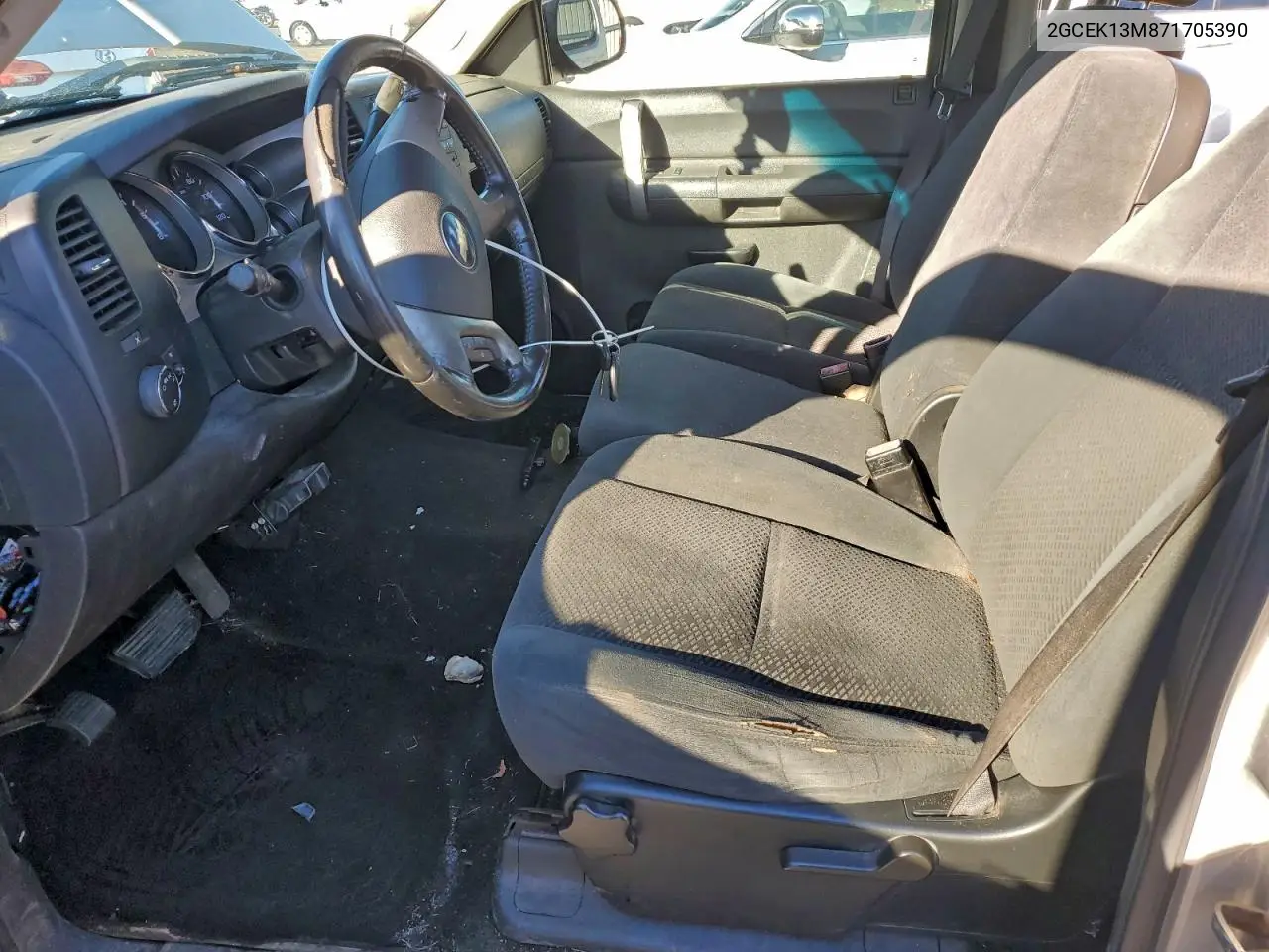 2GCEK13M871705390 2007 Chevrolet Silverado K1500 Crew Cab