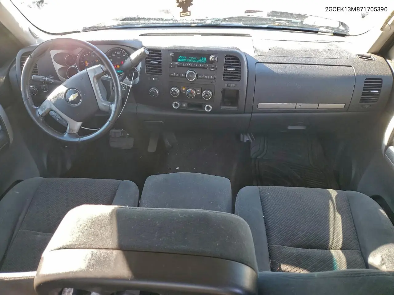 2GCEK13M871705390 2007 Chevrolet Silverado K1500 Crew Cab