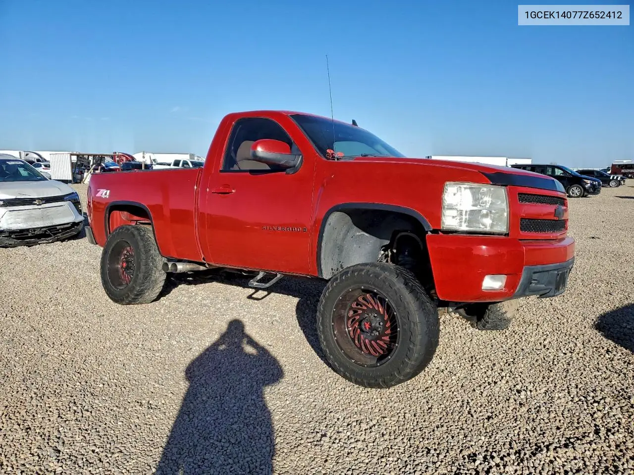 1GCEK14077Z652412 2007 Chevrolet Silverado K1500