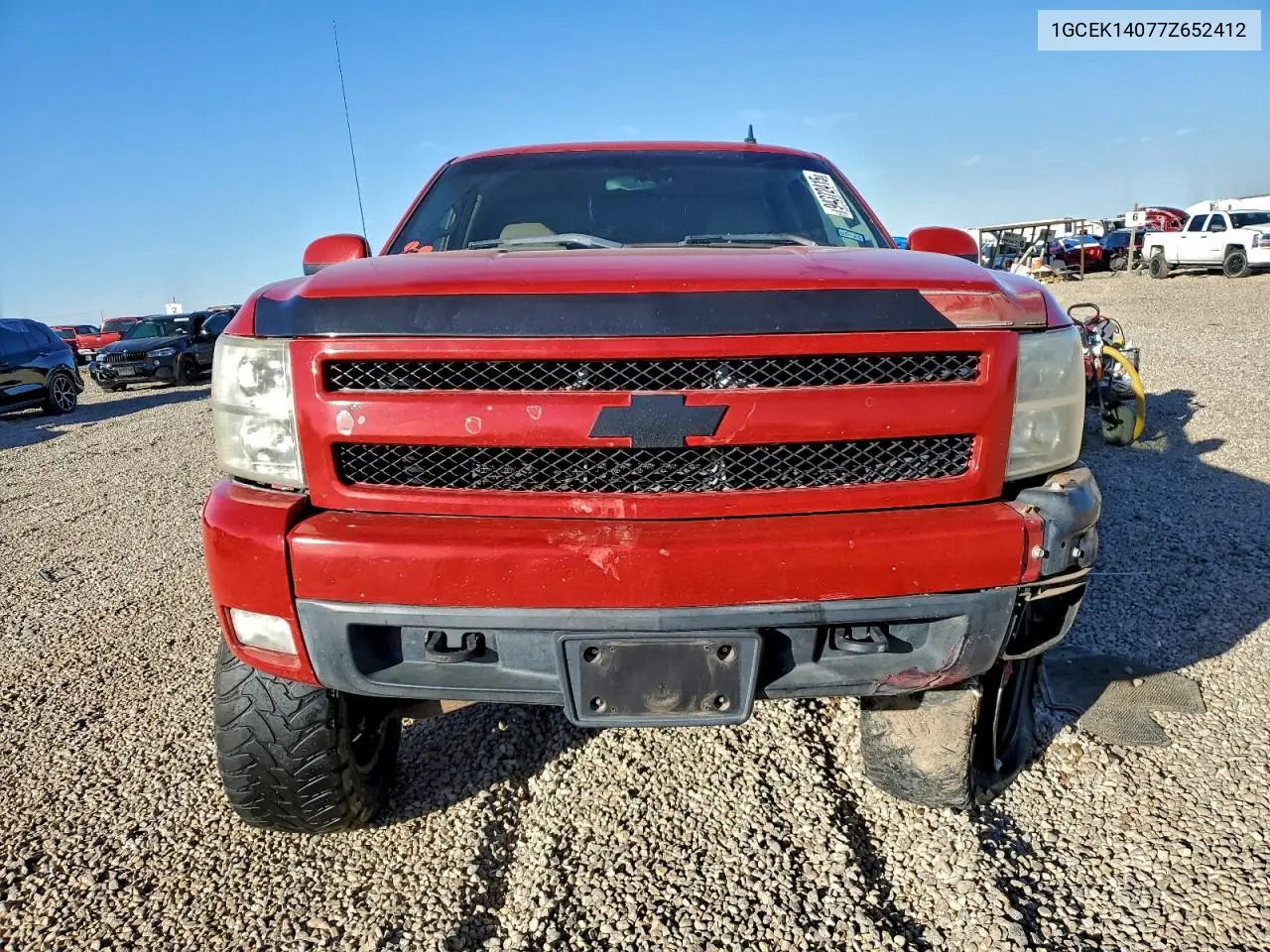 1GCEK14077Z652412 2007 Chevrolet Silverado K1500