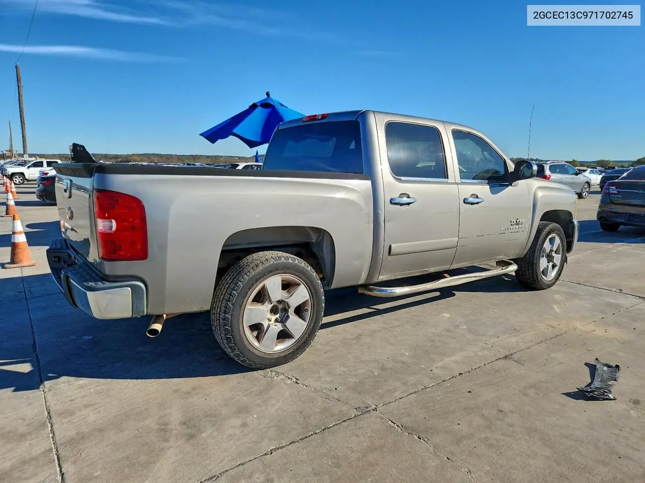 2GCEC13C971702745 2007 Chevrolet Silverado C1500 Crew Cab