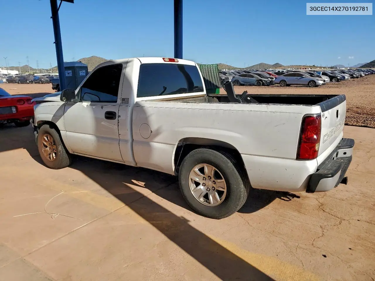 3GCEC14X27G192781 2007 Chevrolet Silverado C1500 Classic
