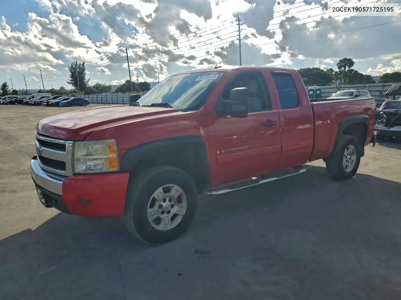 2GCEK190571725195 2007 Chevrolet Silverado K1500