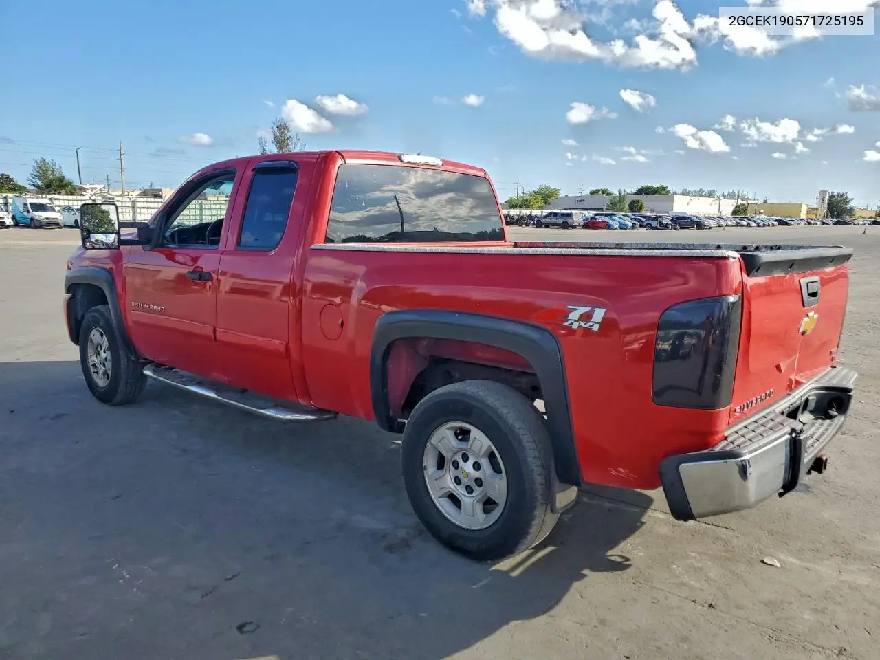 2GCEK190571725195 2007 Chevrolet Silverado K1500