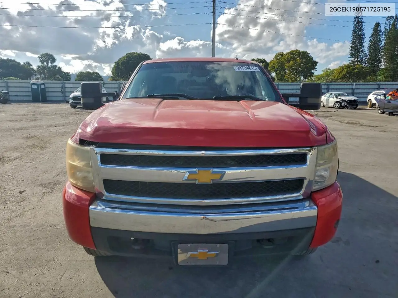 2GCEK190571725195 2007 Chevrolet Silverado K1500