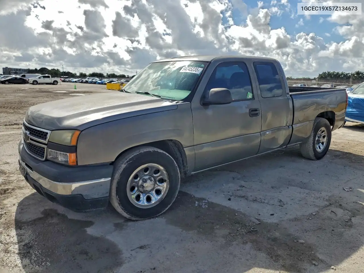 1GCEC19X57Z134673 2007 Chevrolet Silverado C1500 Classic