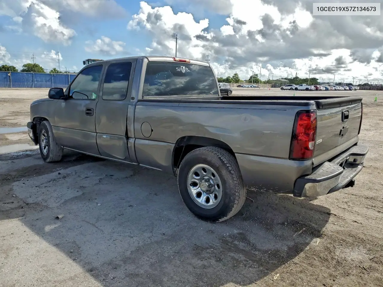 1GCEC19X57Z134673 2007 Chevrolet Silverado C1500 Classic