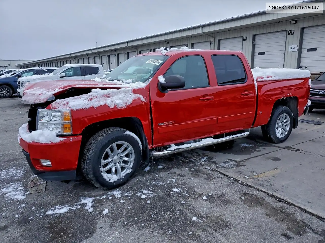2GCFK13Y071616047 2007 Chevrolet Silverado K1500 Crew Cab