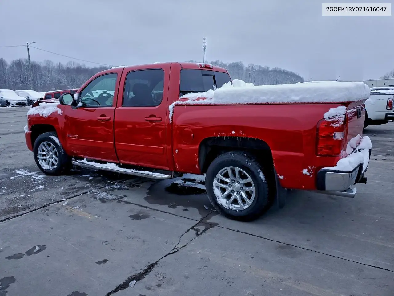 2GCFK13Y071616047 2007 Chevrolet Silverado K1500 Crew Cab