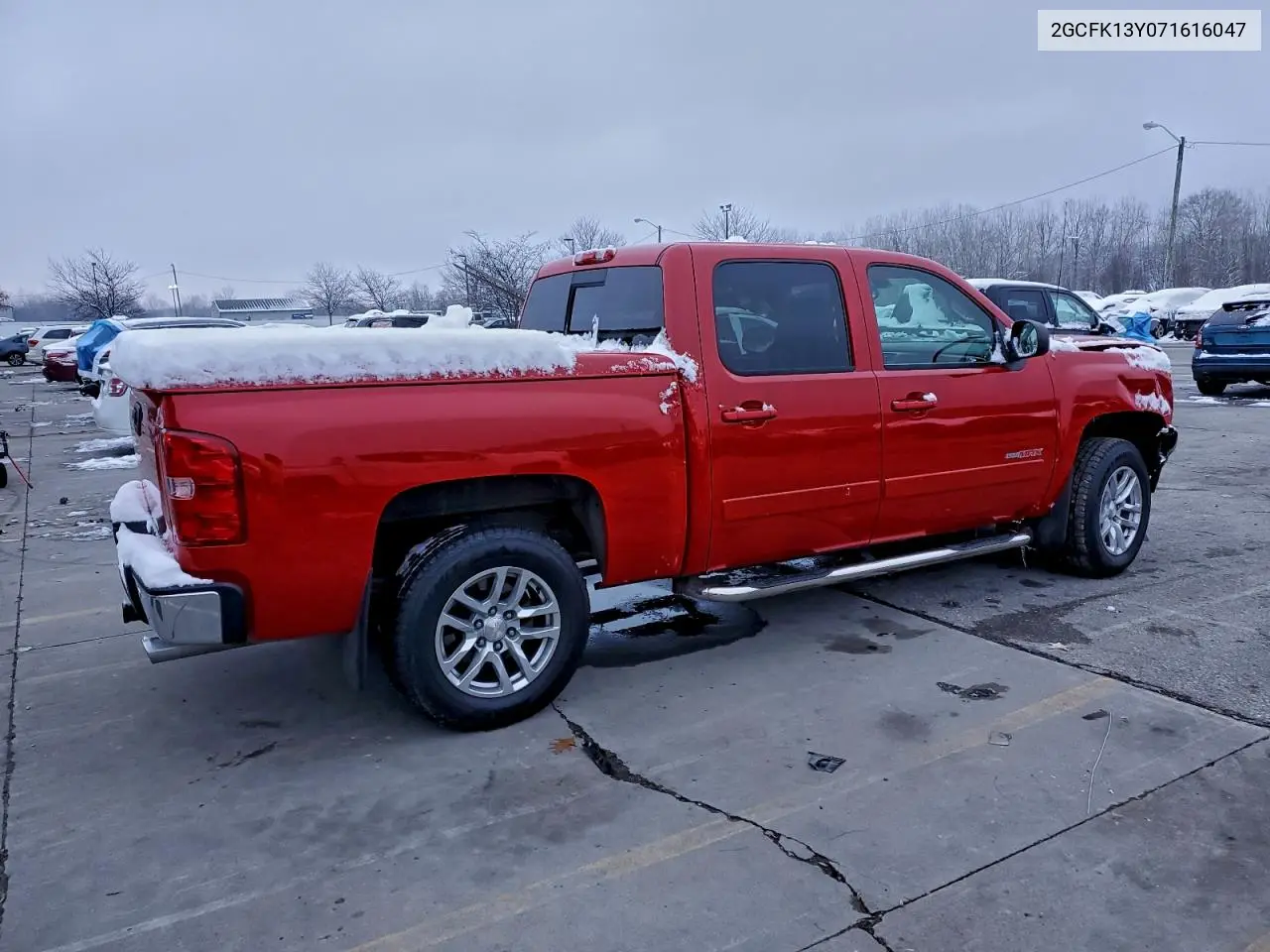 2GCFK13Y071616047 2007 Chevrolet Silverado K1500 Crew Cab
