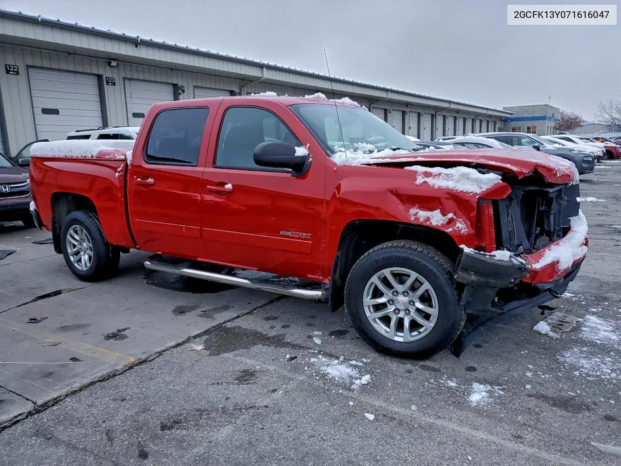 2GCFK13Y071616047 2007 Chevrolet Silverado K1500 Crew Cab
