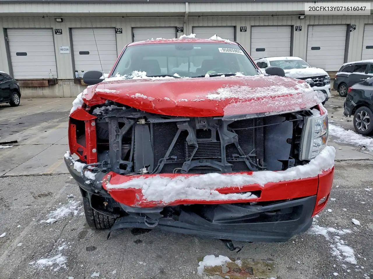 2GCFK13Y071616047 2007 Chevrolet Silverado K1500 Crew Cab