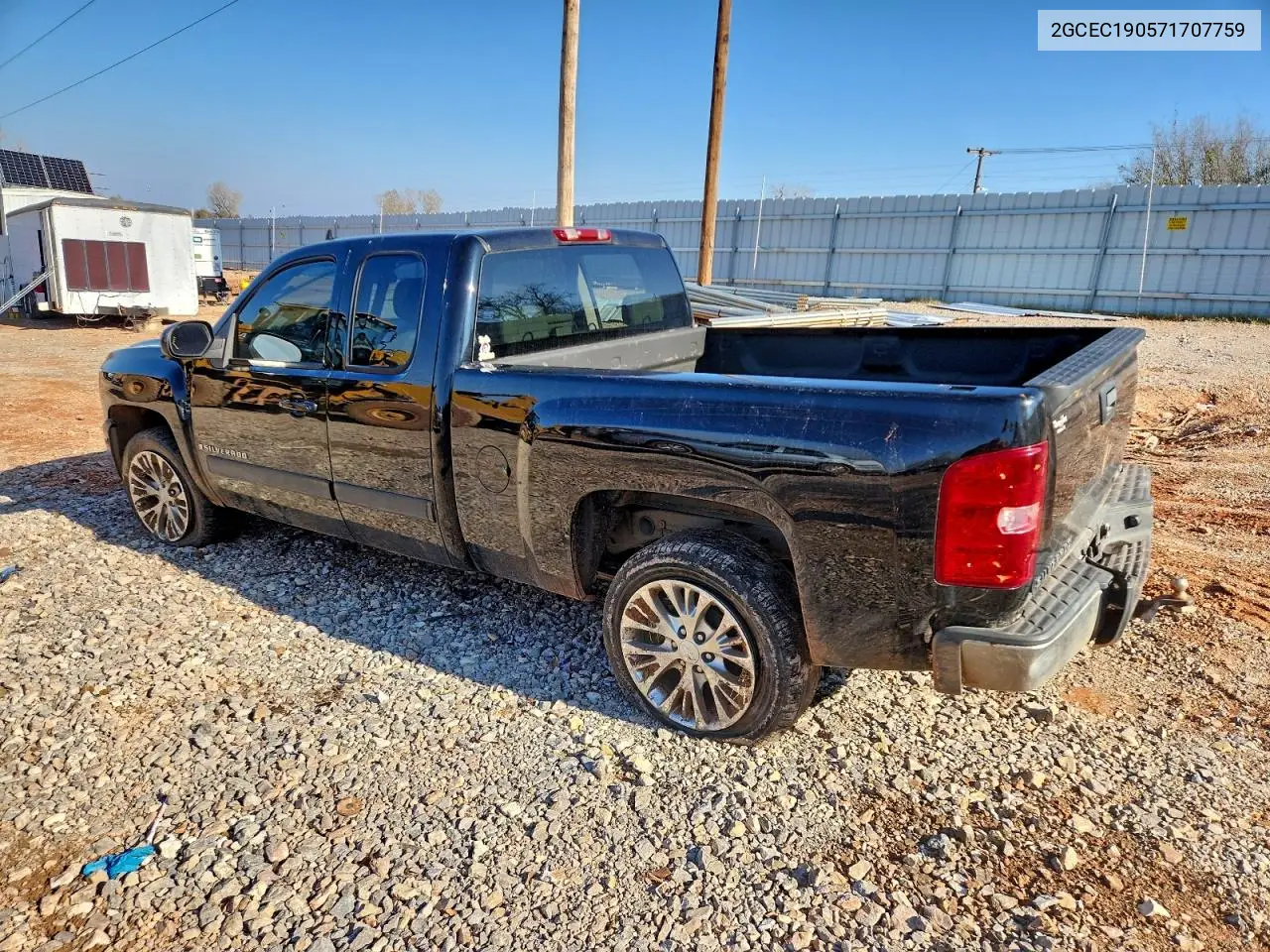 2GCEC190571707759 2007 Chevrolet Silverado C1500