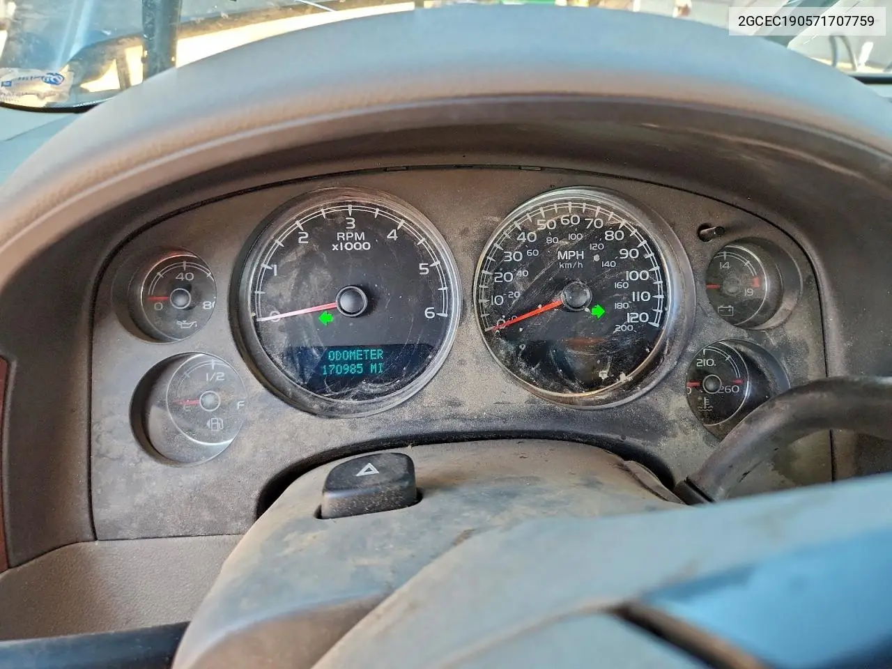 2GCEC190571707759 2007 Chevrolet Silverado C1500