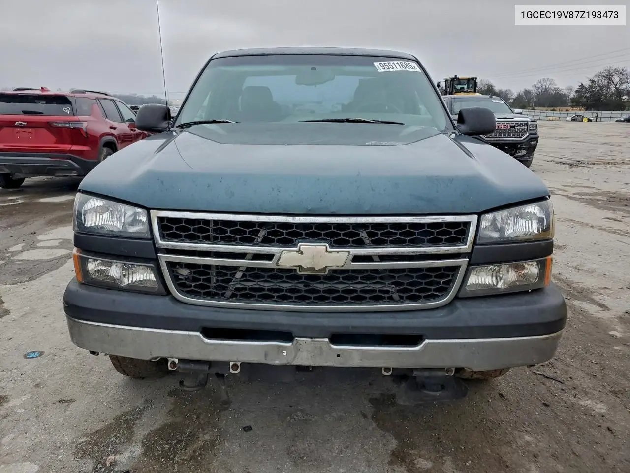 1GCEC19V87Z193473 2007 Chevrolet Silverado C1500 Classic