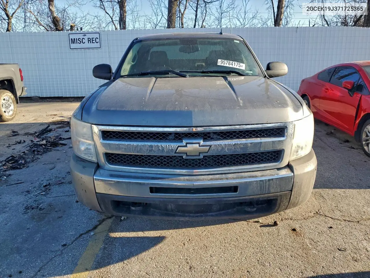 2GCEK19J371725365 2007 Chevrolet Silverado K1500