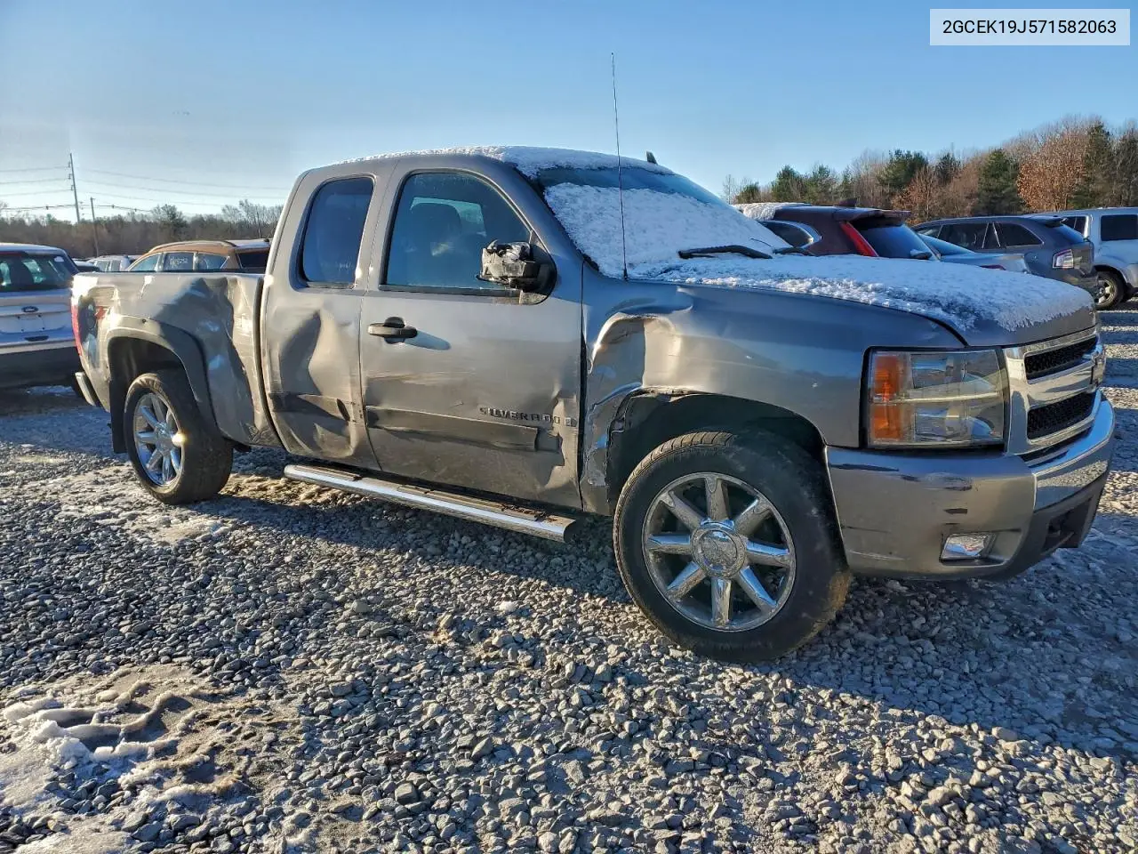 2GCEK19J571582063 2007 Chevrolet Silverado K1500