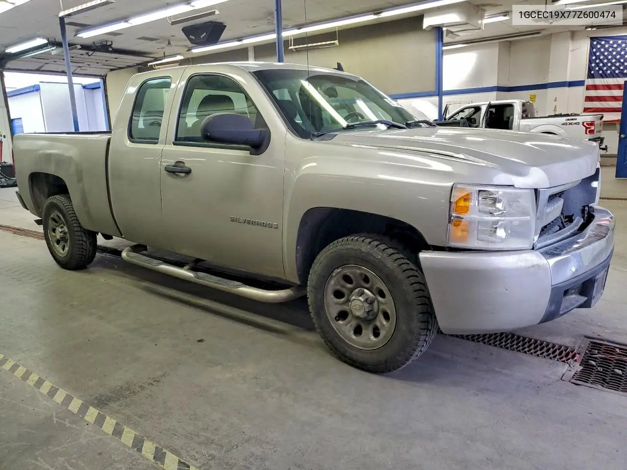 1GCEC19X77Z600474 2007 Chevrolet Silverado C1500 Classic