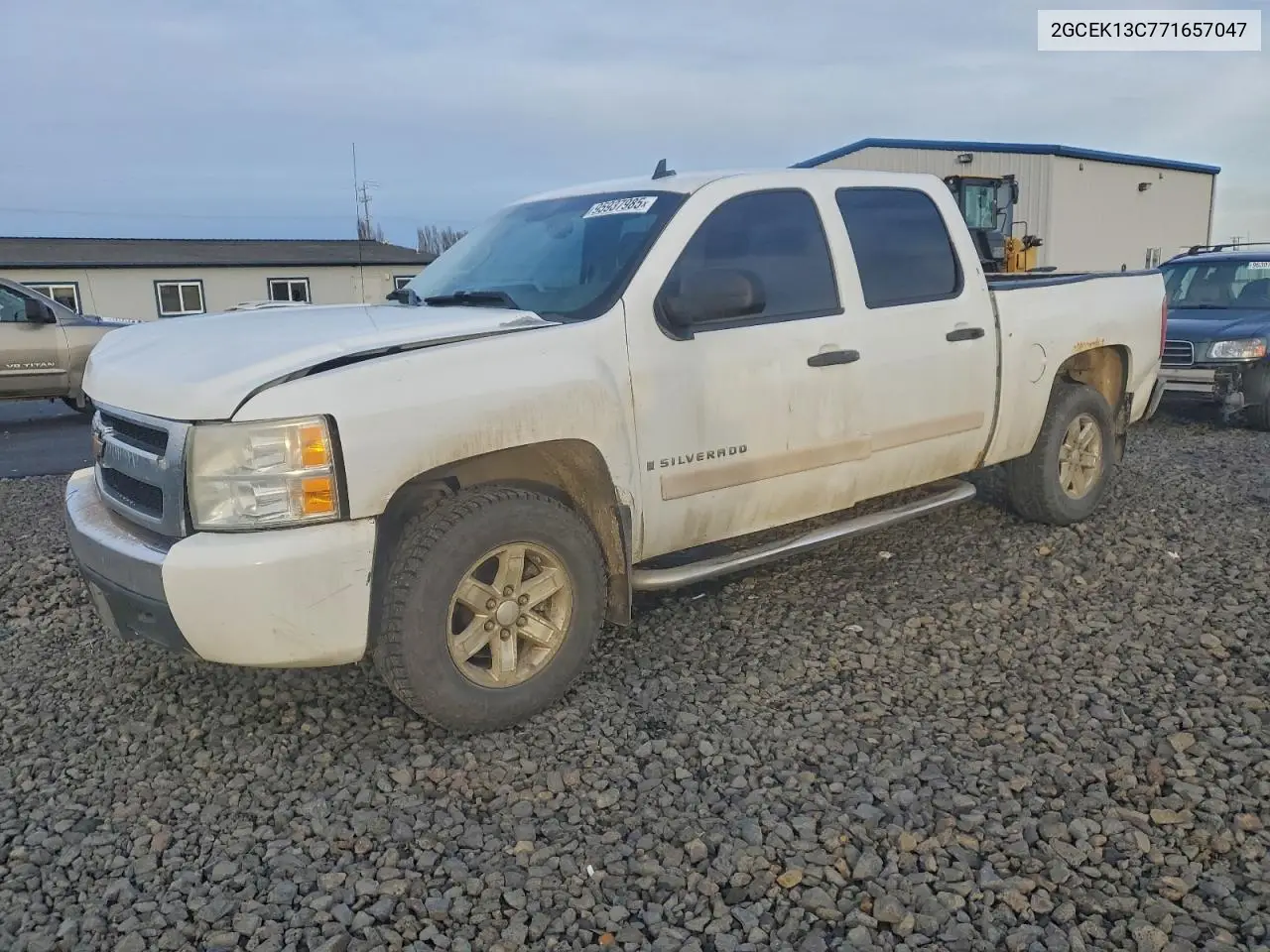 2GCEK13C771657047 2007 Chevrolet Silverado K1500 Crew Cab