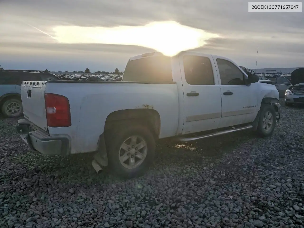 2GCEK13C771657047 2007 Chevrolet Silverado K1500 Crew Cab