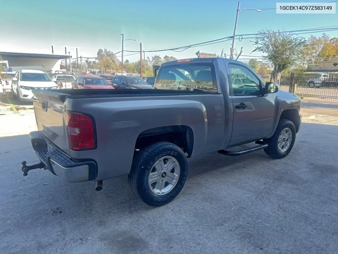 1GCEK14C97Z583149 2007 Chevrolet Silverado K1500
