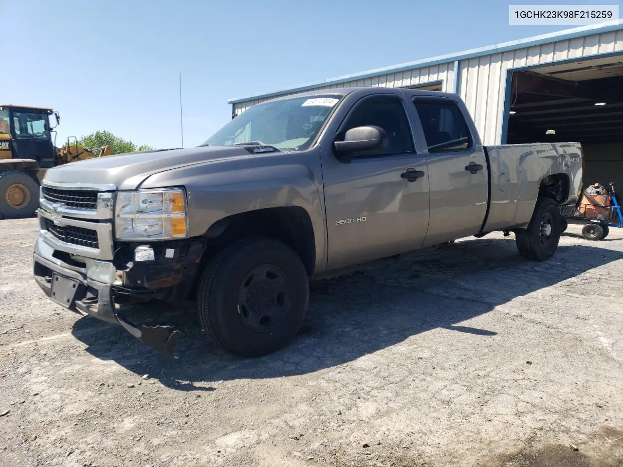 1GCHK23K98F215259 2008 Chevrolet Silverado K2500 Heavy Duty