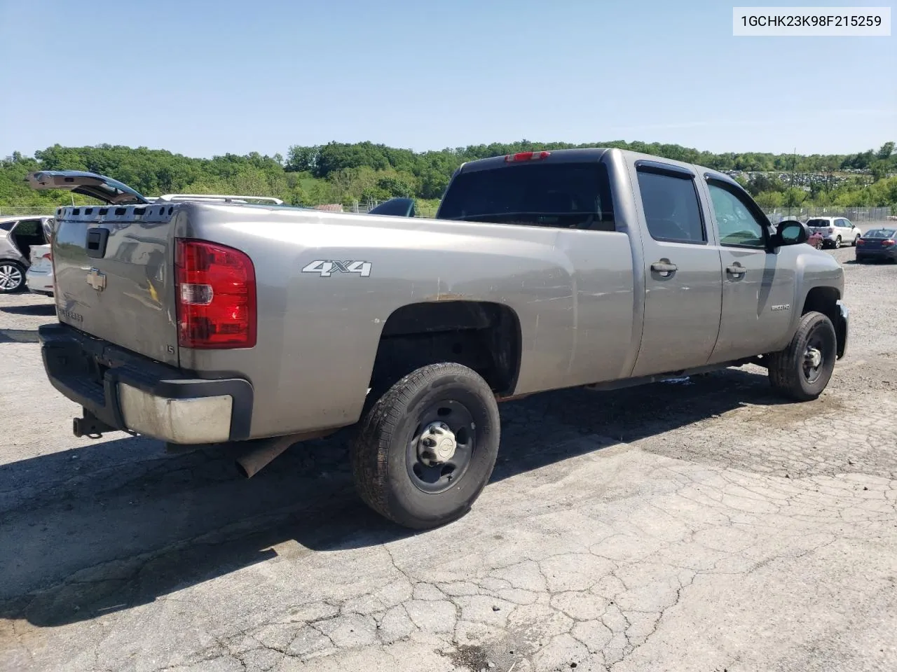 1GCHK23K98F215259 2008 Chevrolet Silverado K2500 Heavy Duty