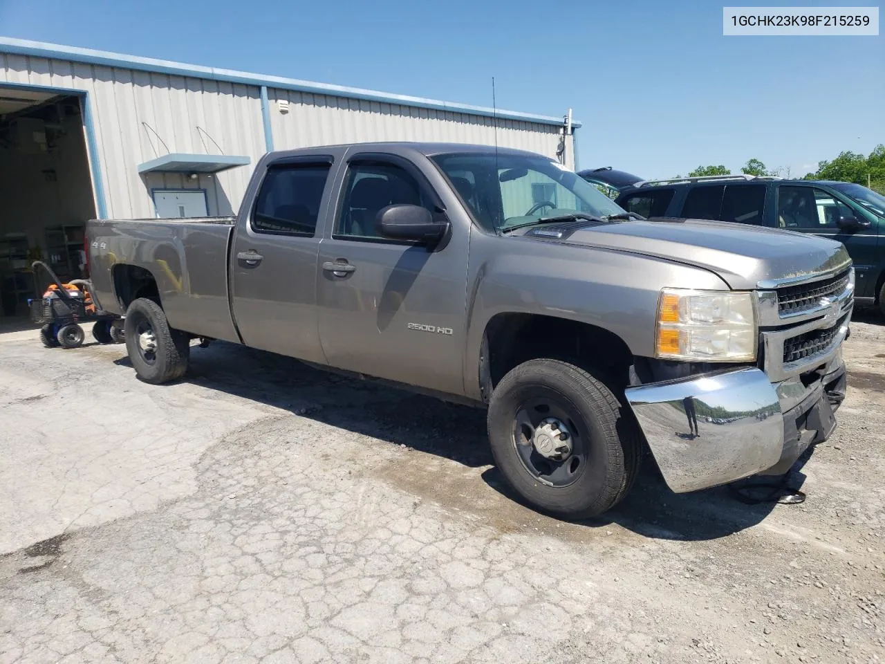 2008 Chevrolet Silverado K2500 Heavy Duty VIN: 1GCHK23K98F215259 Lot: 54572414