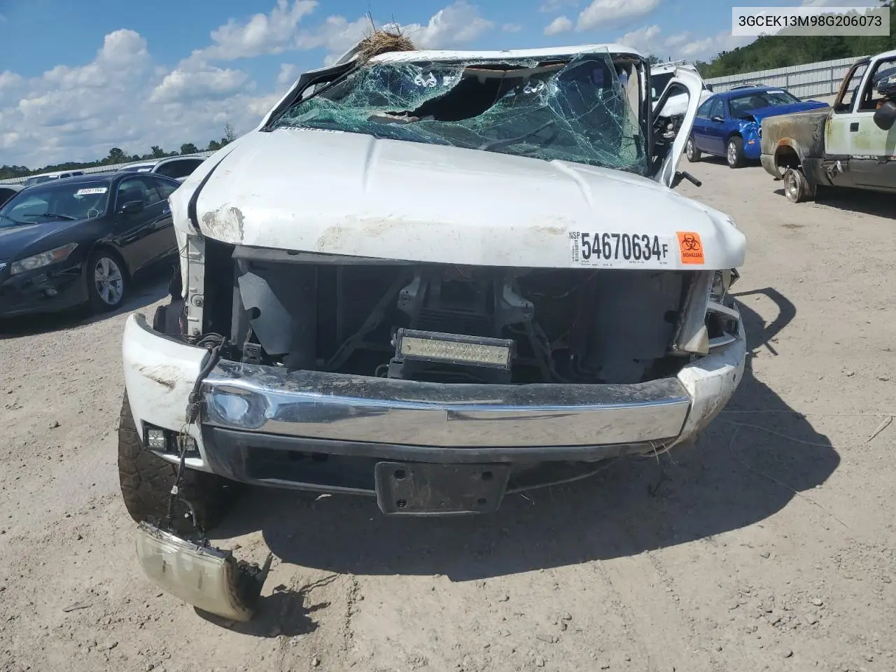 3GCEK13M98G206073 2008 Chevrolet Silverado K1500