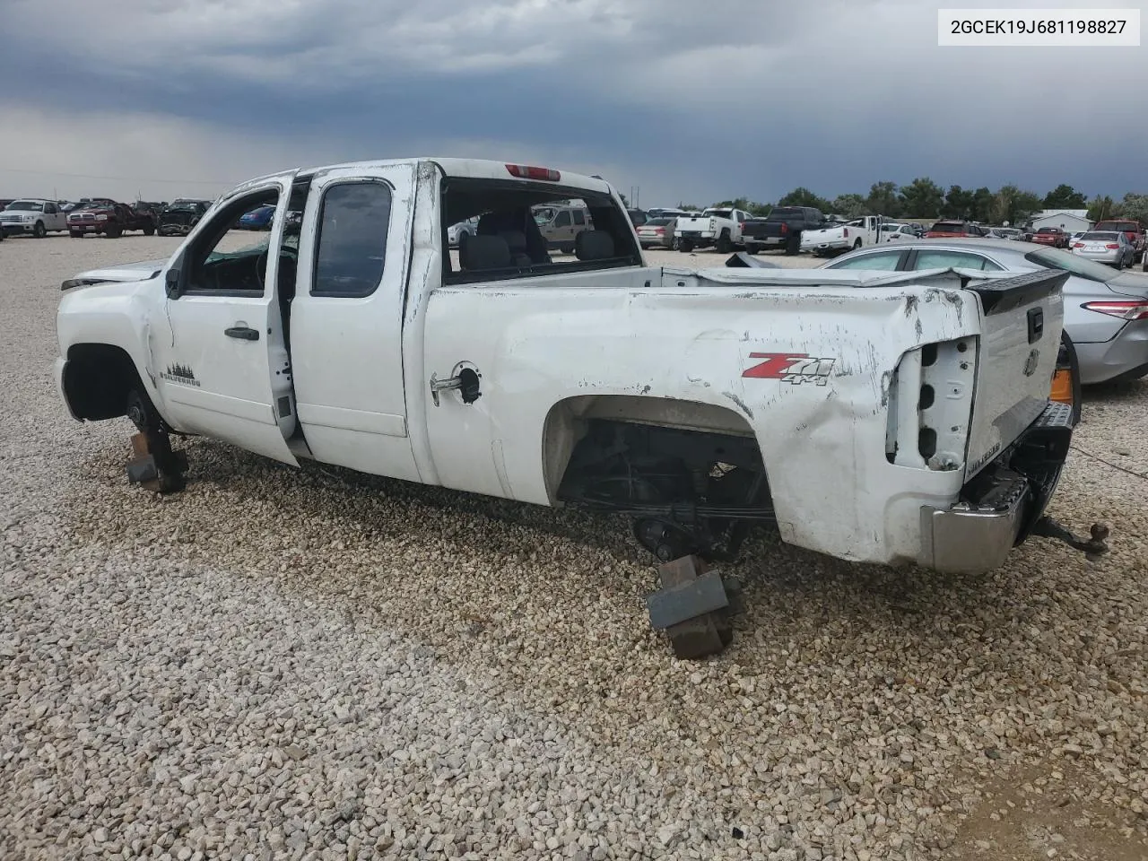 2GCEK19J681198827 2008 Chevrolet Silverado K1500