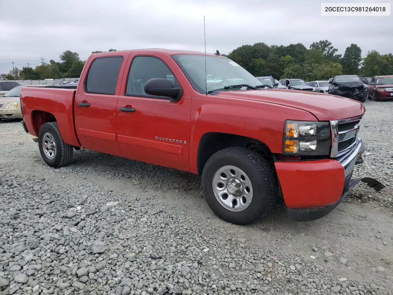 2008 Chevrolet Silverado C1500 VIN: 2GCEC13C981264018 Lot: 72721224