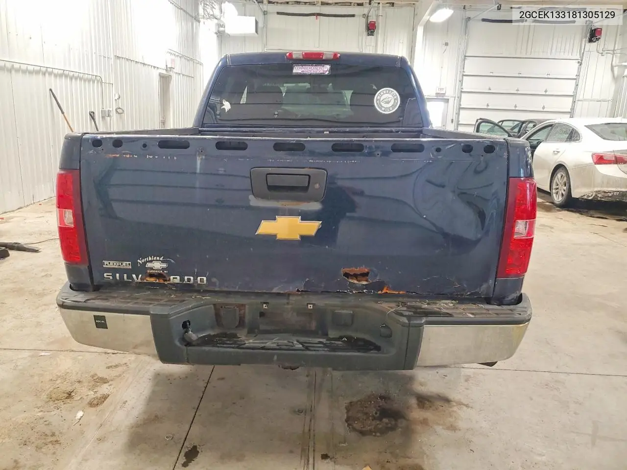 2GCEK133181305129 2008 Chevrolet Silverado K1500
