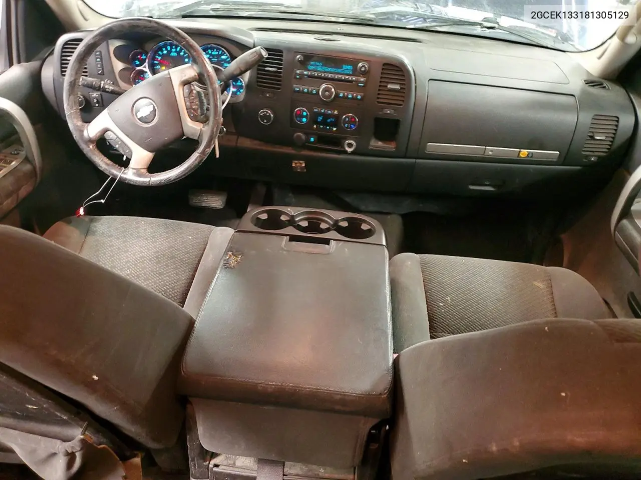 2GCEK133181305129 2008 Chevrolet Silverado K1500