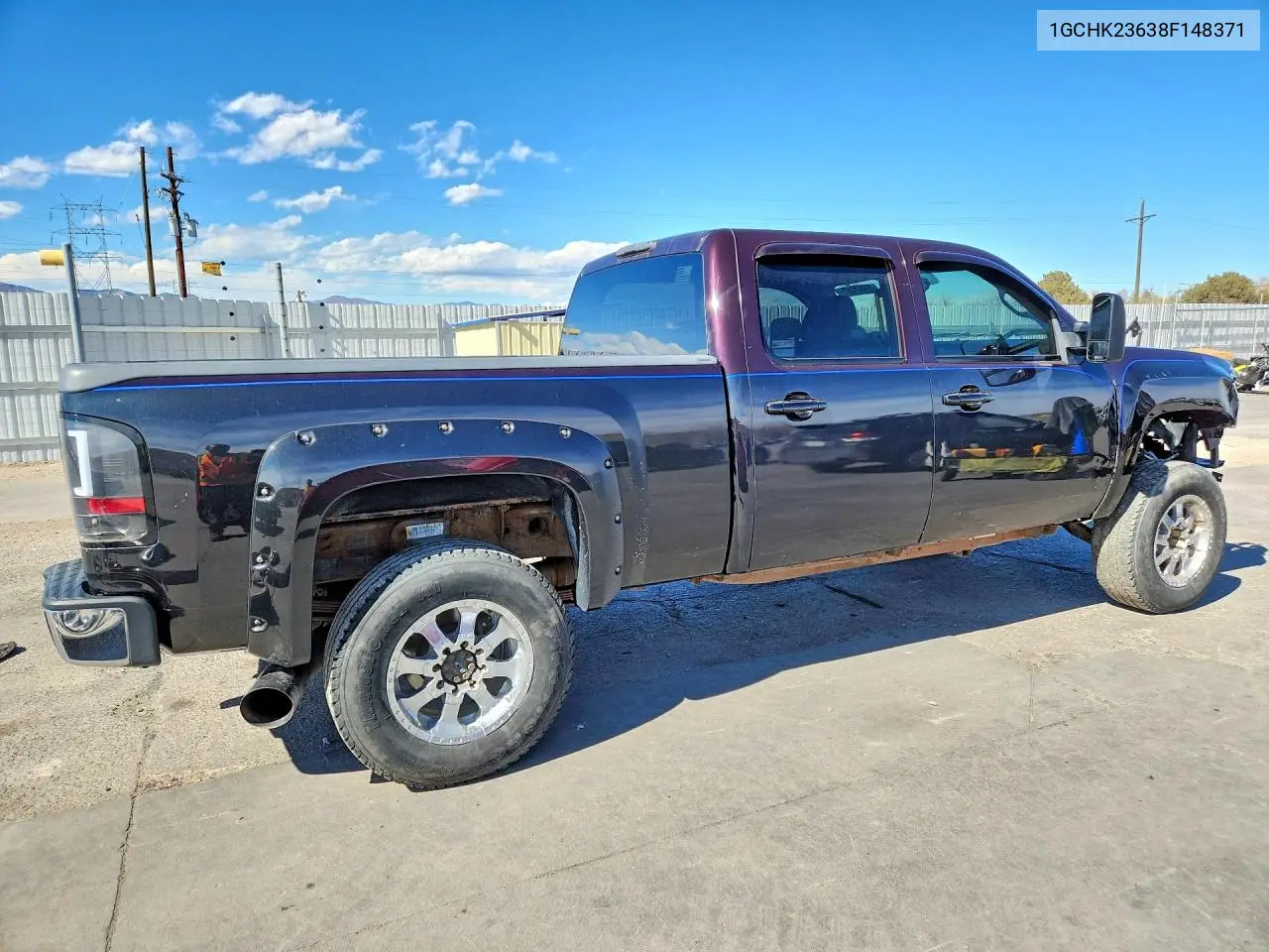 1GCHK23638F148371 2008 Chevrolet Silverado K2500 Heavy Duty