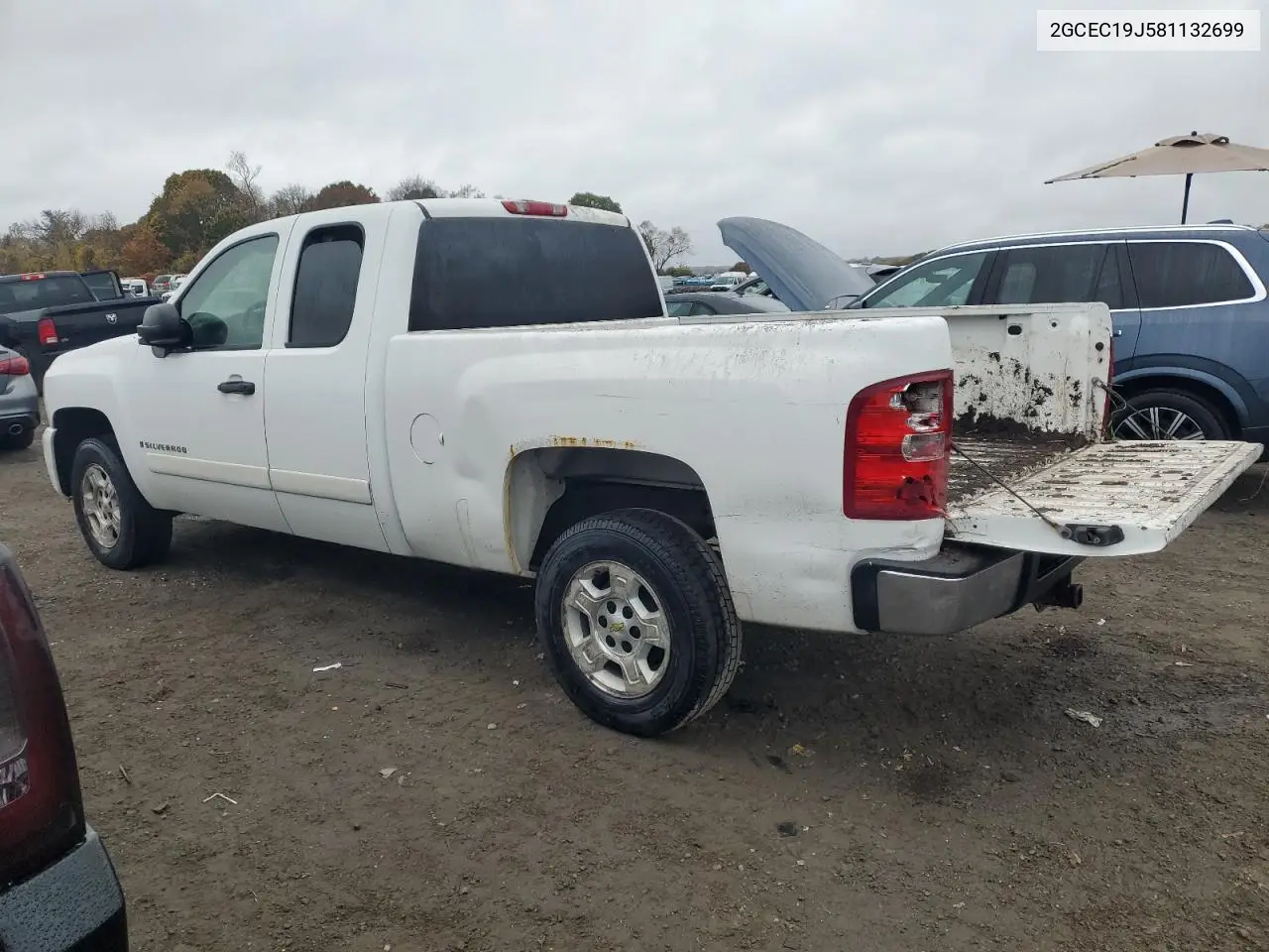 2GCEC19J581132699 2008 Chevrolet Silverado C1500