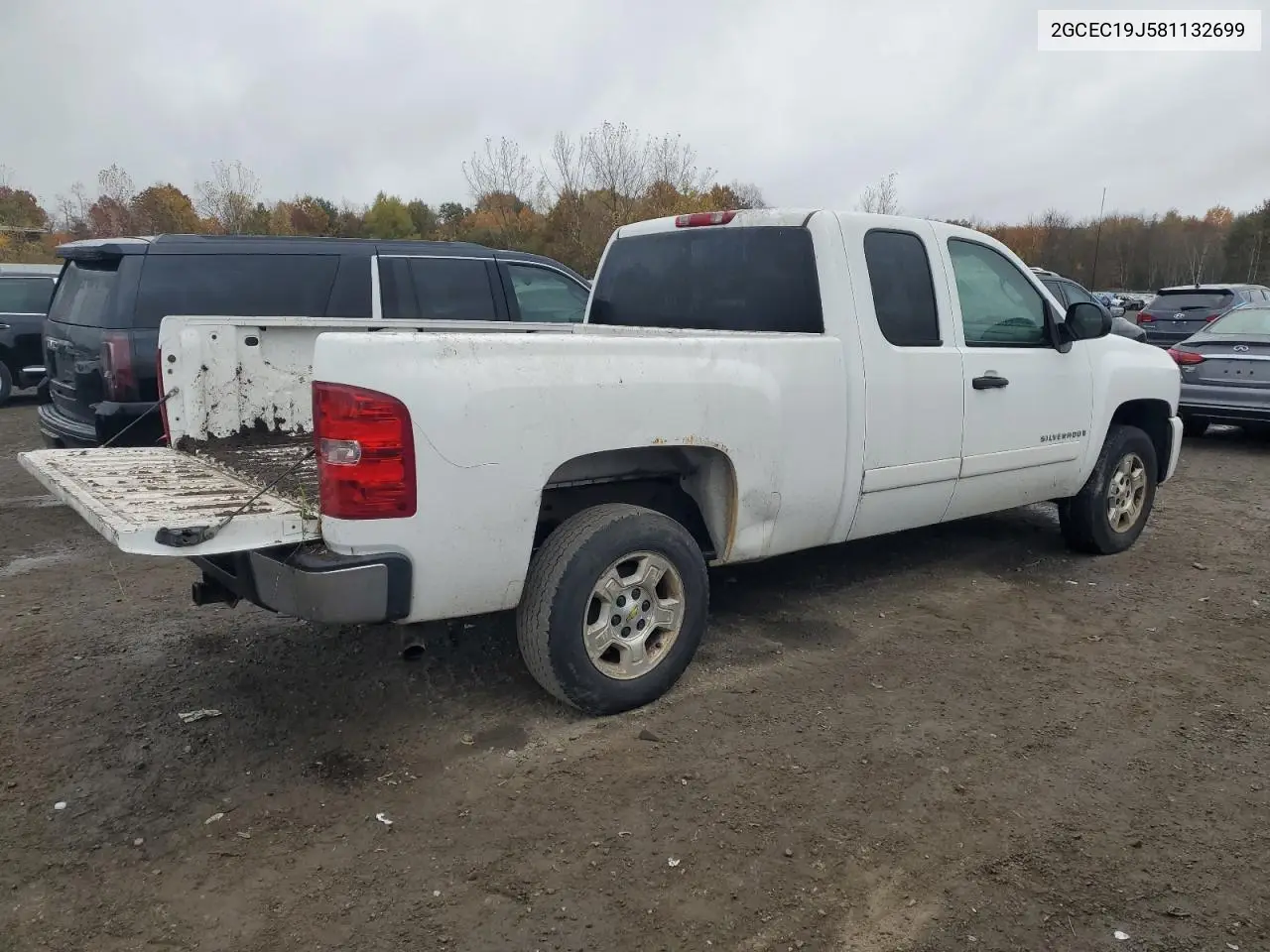 2GCEC19J581132699 2008 Chevrolet Silverado C1500