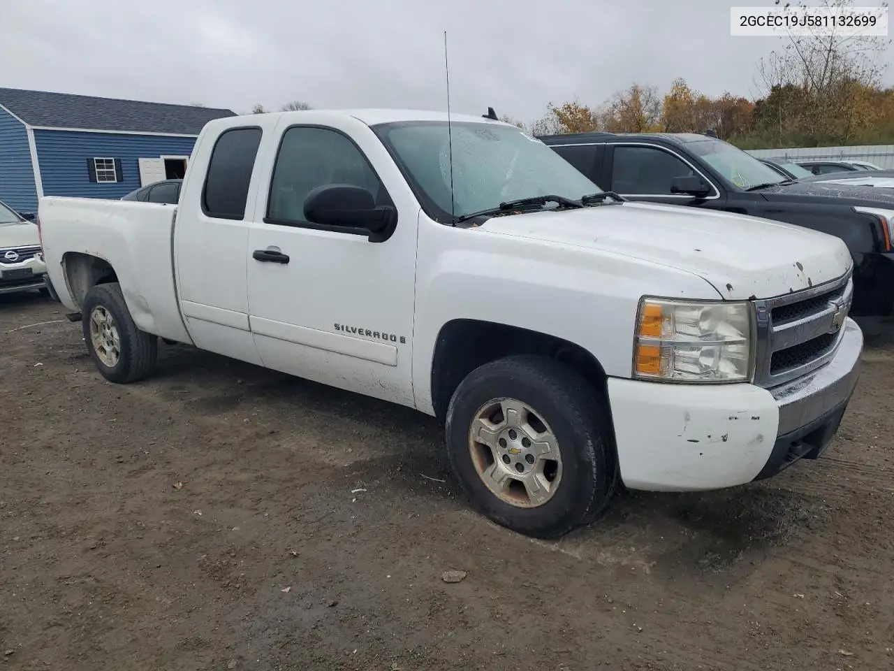 2GCEC19J581132699 2008 Chevrolet Silverado C1500