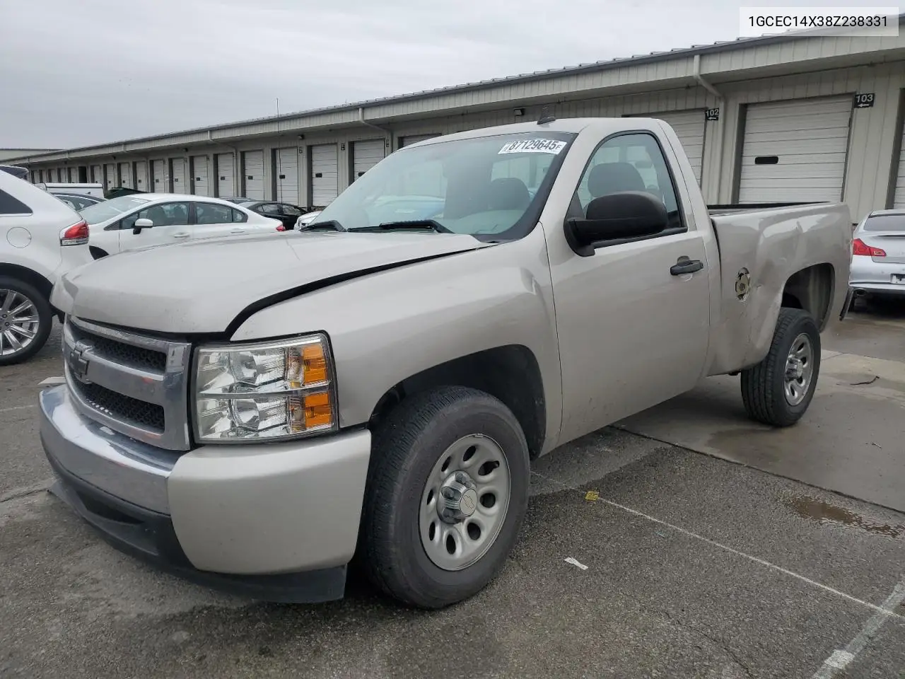 1GCEC14X38Z238331 2008 Chevrolet Silverado C1500