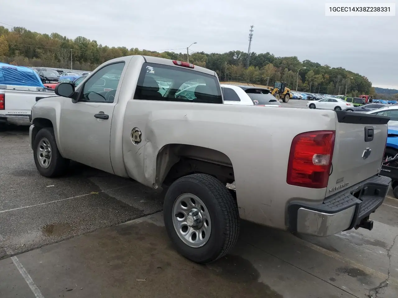 1GCEC14X38Z238331 2008 Chevrolet Silverado C1500