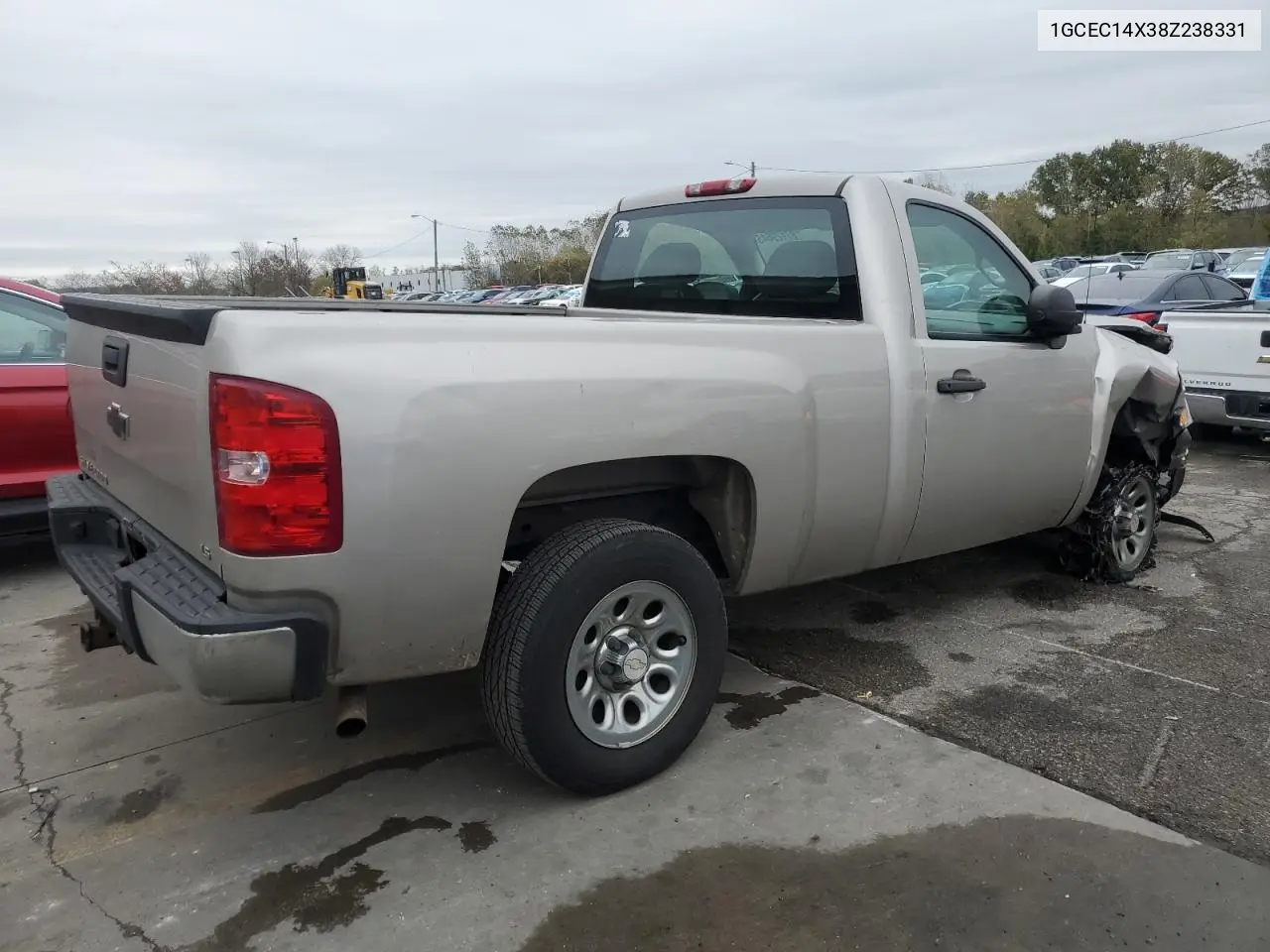 1GCEC14X38Z238331 2008 Chevrolet Silverado C1500