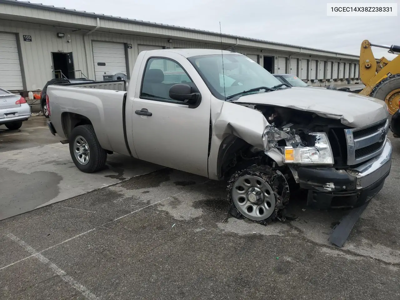 1GCEC14X38Z238331 2008 Chevrolet Silverado C1500