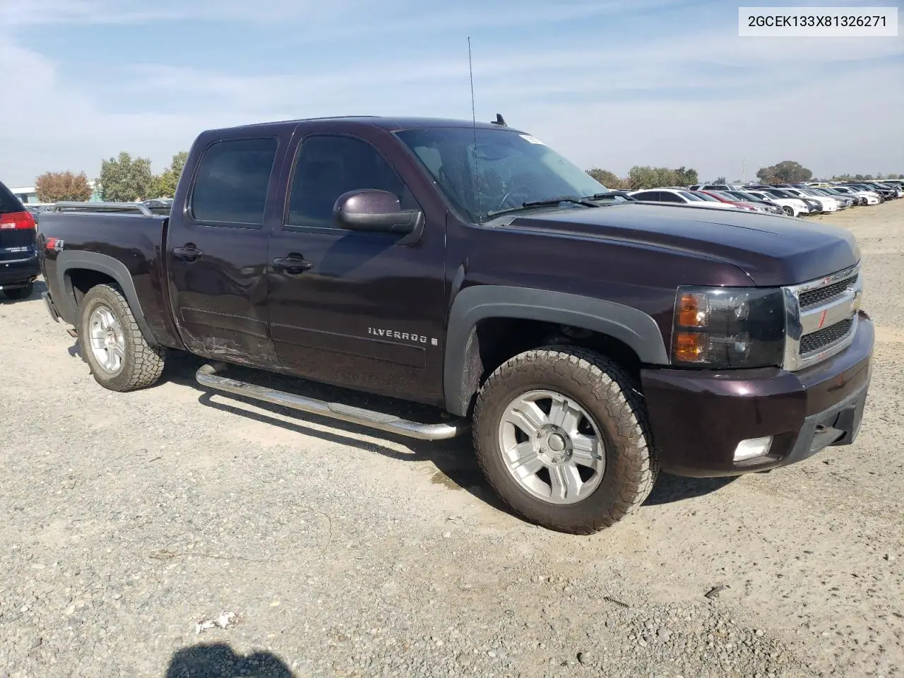 2GCEK133X81326271 2008 Chevrolet Silverado K1500